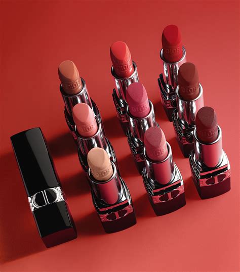 Dior rouge lipstick colors